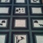 Rustic Log Cabin Quilt Bears Deer Hand Quilted
