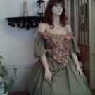 Sage Green Civil War Dress
