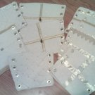Cream and Gold Gauntlets