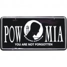 POW MIA Metal License Plate - NEW!