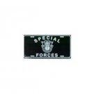 Special Forces Metal License Plate - NEW! $3 shipping