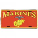 Marines Metal License Plate - NEW! $3 shipping