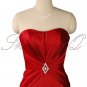 5376 RED Bridesmaid Evening Dress Prom Ball Gown Robe