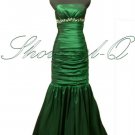 GREEN EVENING DRESS PROM DRESSES BALL GOWN