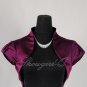 QPID RED BLACK PURPLE SATIN BOLERO FOR PROM EVENINGWEAR