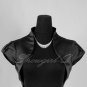 QPID RED BLACK PURPLE SATIN BOLERO FOR PROM EVENINGWEAR