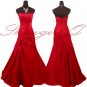 5242 RED PROM DRESSES EVENING GOWN BALL GOWN BRIDESMAID