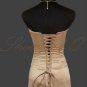 3816 EVENING DRESS PROM BALL GOWN BRIDESMAID CAPPUCCINO