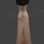 3816 EVENING DRESS PROM BALL GOWN BRIDESMAID CAPPUCCINO
