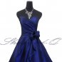 3506BLUE Evening Dress Prom Ball Gown 8 - 20