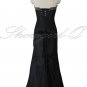 5269BK EVENING DRESS PROM BALL GOWN 8 10 12 14 16 18 20