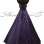 3499 PURPLE EVENING DRESS PROM BALL GOWN BRIDESMAID