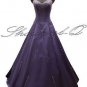 3499 PURPLE EVENING DRESS PROM BALL GOWN BRIDESMAID