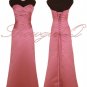 3816 PINK EVENING DRESS PROM BALL GOWN BRIDESMAID 8 -20