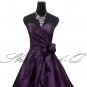 3506PU Evening Dress Prom Ball Gown 8 10 12 14 16 18 20