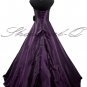 3506PU Evening Dress Prom Ball Gown 8 10 12 14 16 18 20