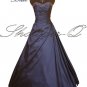 3497BL EVENING DRESS PROM BALL GOWN 8 10 12 14 16 18 20