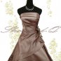 3369 CAPPUCCINO EVENING DRESS PROM BALL GOWN 8 14 16