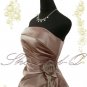 3369 CAPPUCCINO EVENING DRESS PROM BALL GOWN 8 14 16
