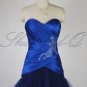 QPID BLUE EVENING DRESS PROM BALL GOWN BRIDESMAID