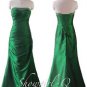 5269 Emerald Green Sequinned Bodice Evening Dress Prom Bridesmaid Homecoming