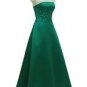 3402 Emerald Green A line Gown Evening Bridesmaid Prom Homecoming Fresher Dress