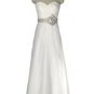 WHITE PROM EVENING DRESS SKIRT ROBE GRECIAN TOGA WEDDING GOWN UK 8 TO 20