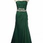 Evening Dress Green Chiffon Stylish Sexy Bridesmaid Gown Robe