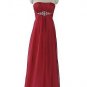 Qpid Showgirl Red Maxi Evening Dress Prom Ball Gown Stock 8-20 1257