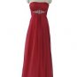 Qpid Showgirl Red Maxi Evening Dress Prom Ball Gown Stock 8-20 1257