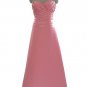 Qpid Showgirl Evening Dress Pastel Dusty Pink Bridesmaid Prom Formal Cruise Wear