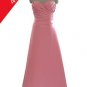 Qpid Showgirl Evening Dress Pastel Dusty Pink Bridesmaid Prom Formal Cruise Wear