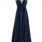 Evening Dress 1271 Midnight Blue Maxi Long Prom Ball Gown Stock 8 To 20