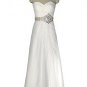 Wedding Gown White Prom Evening Dress Skirt Robe Grecian Toga 8-20