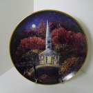 Franklin Mint Chapel Visitors 8 Inch Porcelain Plate