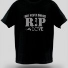 I Will Never Forget My Love Soldier Fitted T-shirt