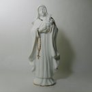 1998 Roman Inc Mother Mary White Fine Porcelain Figurine