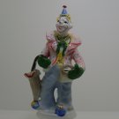 Happy Clown Ceramic Figurine