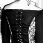 Black Suit Corset Top