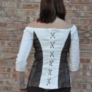 Ivory Suit Corset Top
