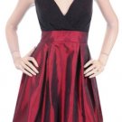 Iridescence Burgundy Wine Cocktail Dress size Medium