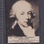 RICHARD SHERIDAN - Dramatist - 100+ year old card