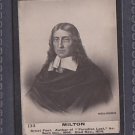 MILTON - Poet & Author - 100+ year old card
