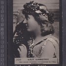 LILY LANGTRY - English Actress - 100+ year old card