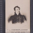 JAMES FENIMORE COOPER - Author - 100+ year old card