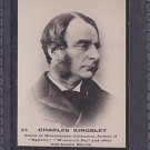 CHARLES KINGSLEY - Writer - 100+ year old card
