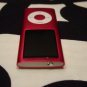 Pink 4th gen 8GB MP3 MP4 Player w/radio, video playback, e-book reader