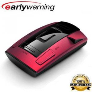 Early Warning&Acirc;&reg; EW-505 Digital Radar/Laser Detector (red)
