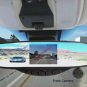 Car View Mirror Camera with Front & Rear Color Cameras, Built In DVR and Audio