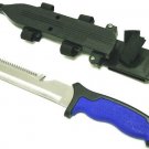 SCUBA Knife Blunt Point Blue HK2287-1